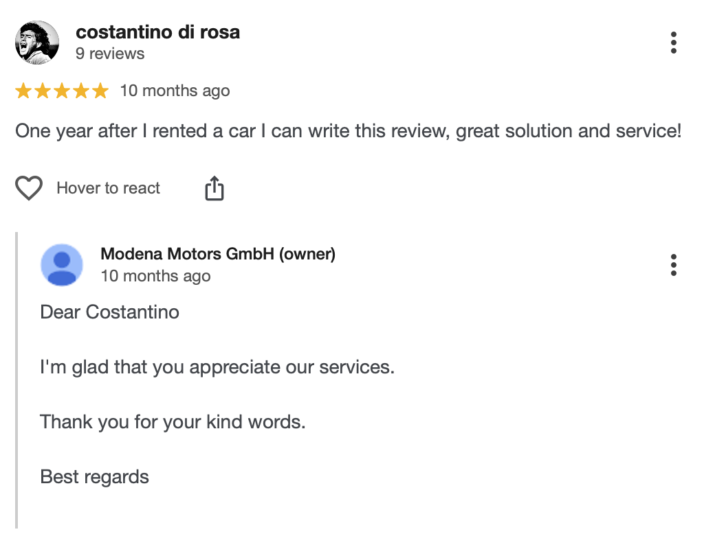 Google Review